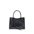 Balenciaga Black Lamb Ovis Aries Aries Shoulder Bag Balenciaga