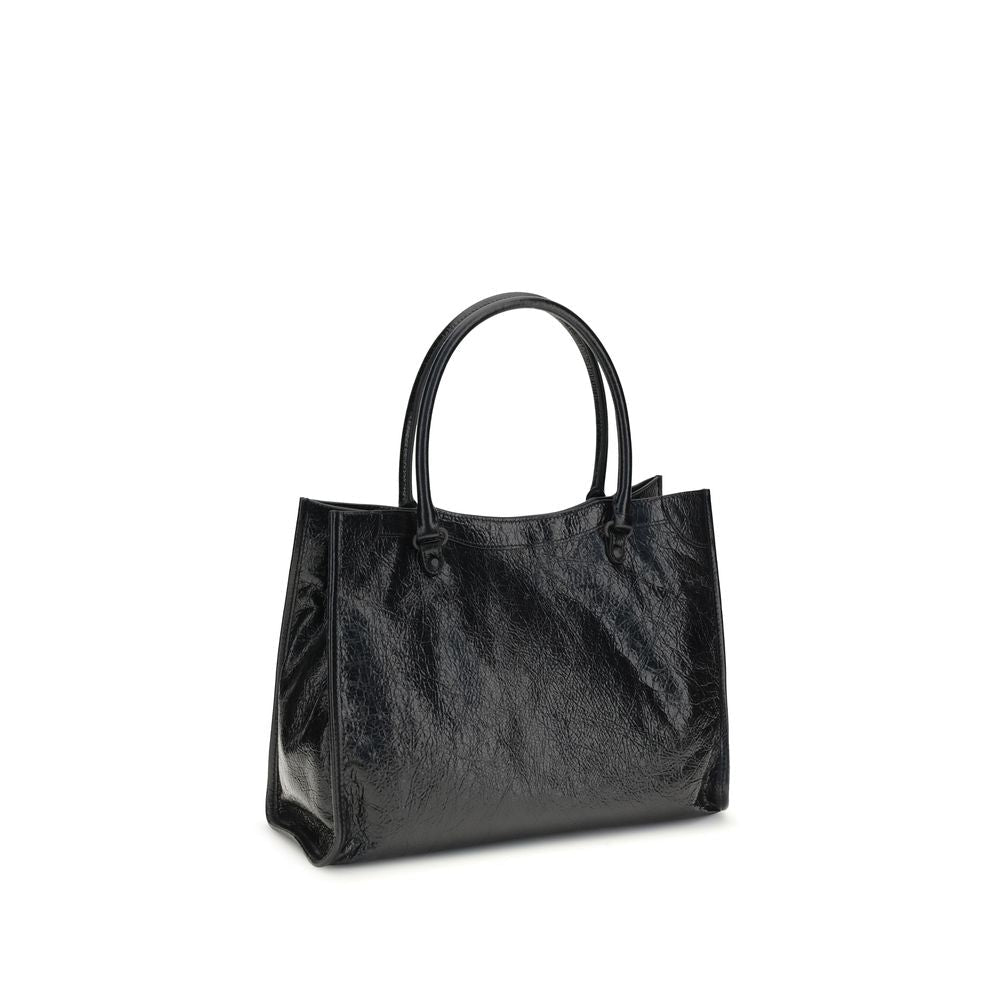 Balenciaga Black Lamb Ovis Aries Aries Shoulder Bag Balenciaga