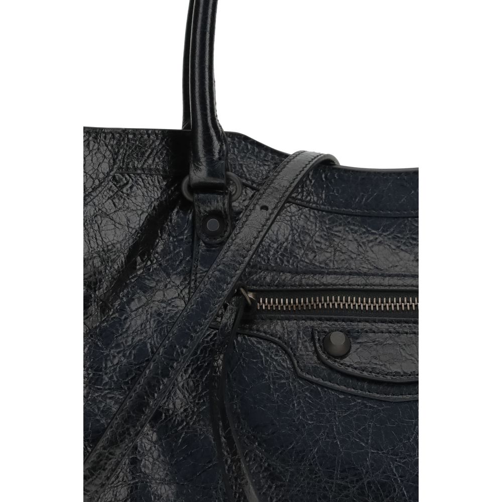 Balenciaga Black Lamb Ovis Aries Aries Shoulder Bag Balenciaga