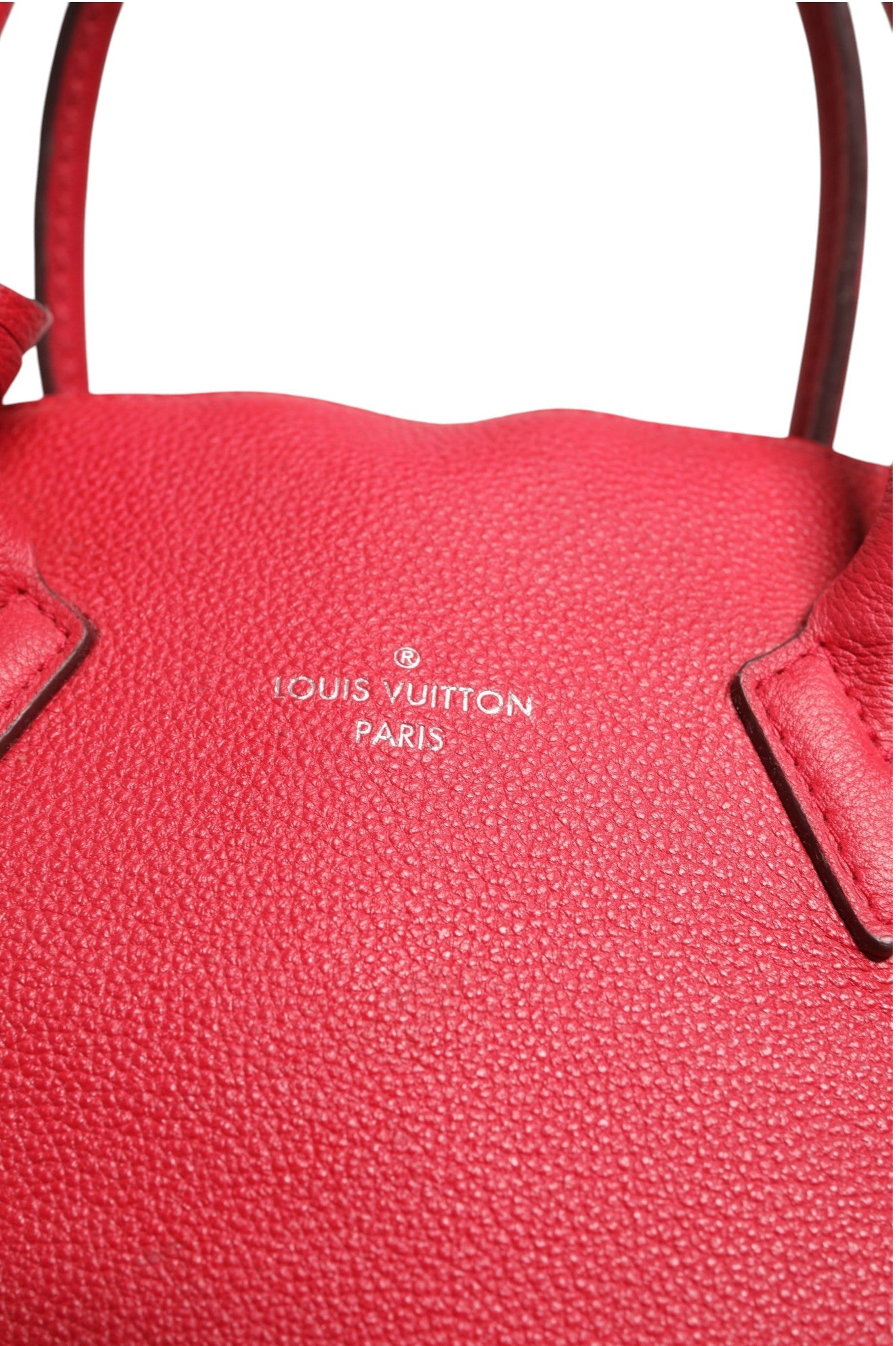 Louis Vuitton Griotte Taurillon Leather Soft Lockit MM Crossbody Bag Louis Vuitton