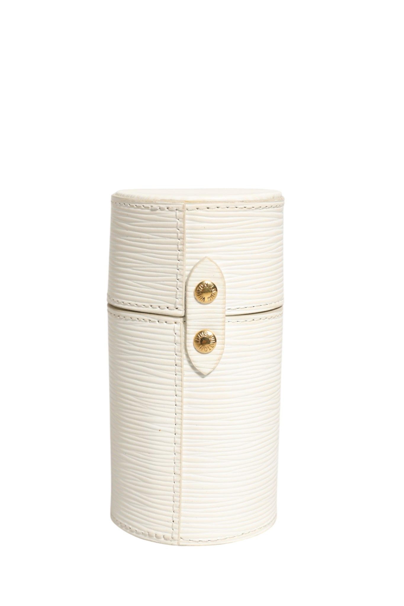 Louis Vuitton White Epi Leather Travel Case Louis Vuitton