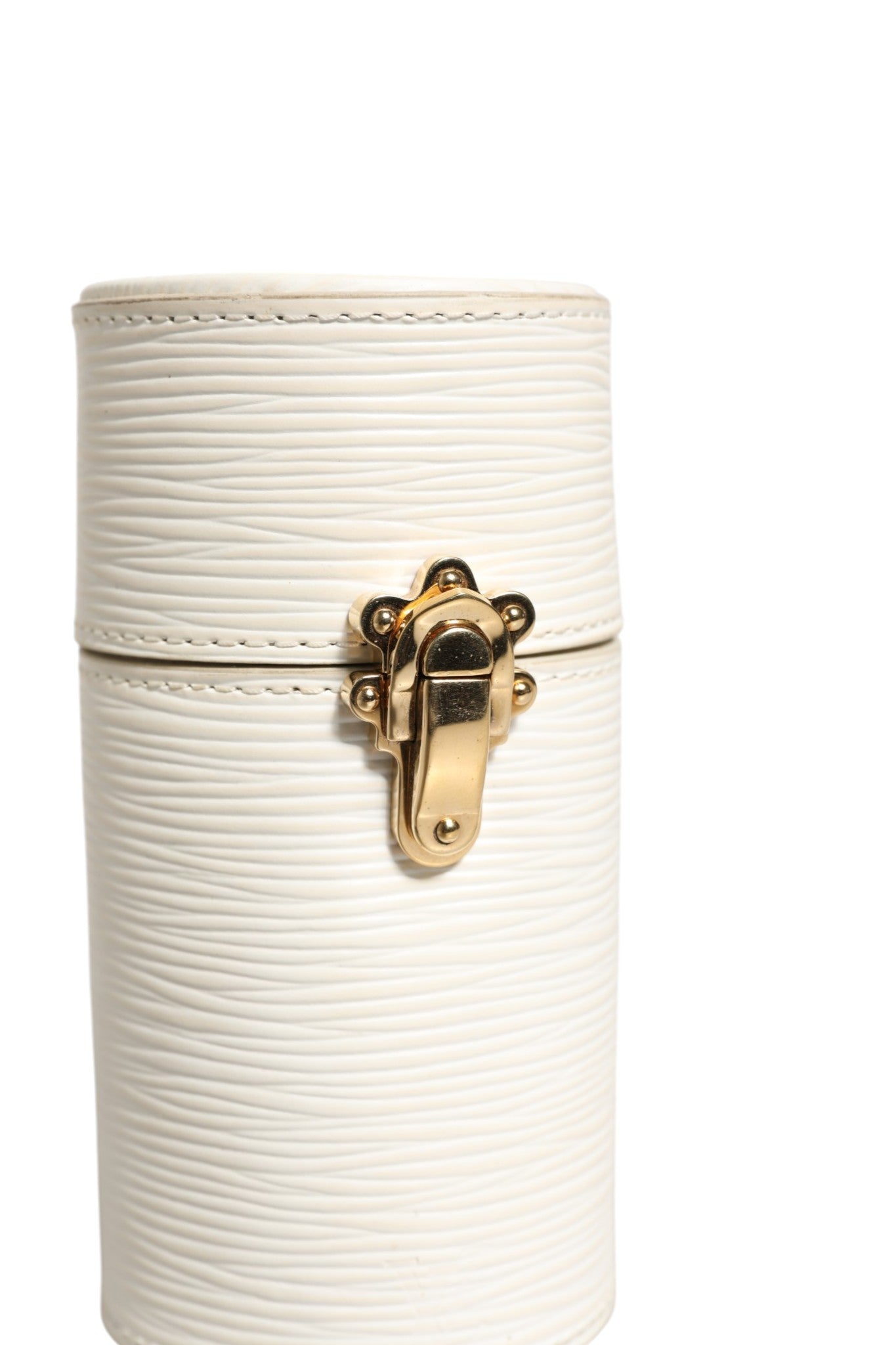 Louis Vuitton White Epi Leather Travel Case Louis Vuitton