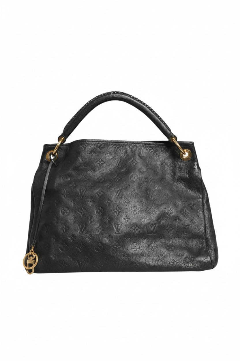 Louis Vuitton Black Monogram Empreinte Artsy MM Handbag Louis Vuitton