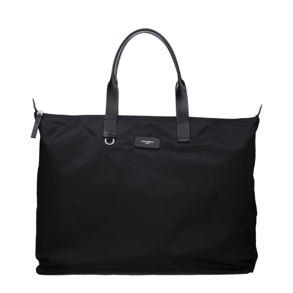 Dolce & Gabbana Black Nylon Shoulder Bag Dolce & Gabbana