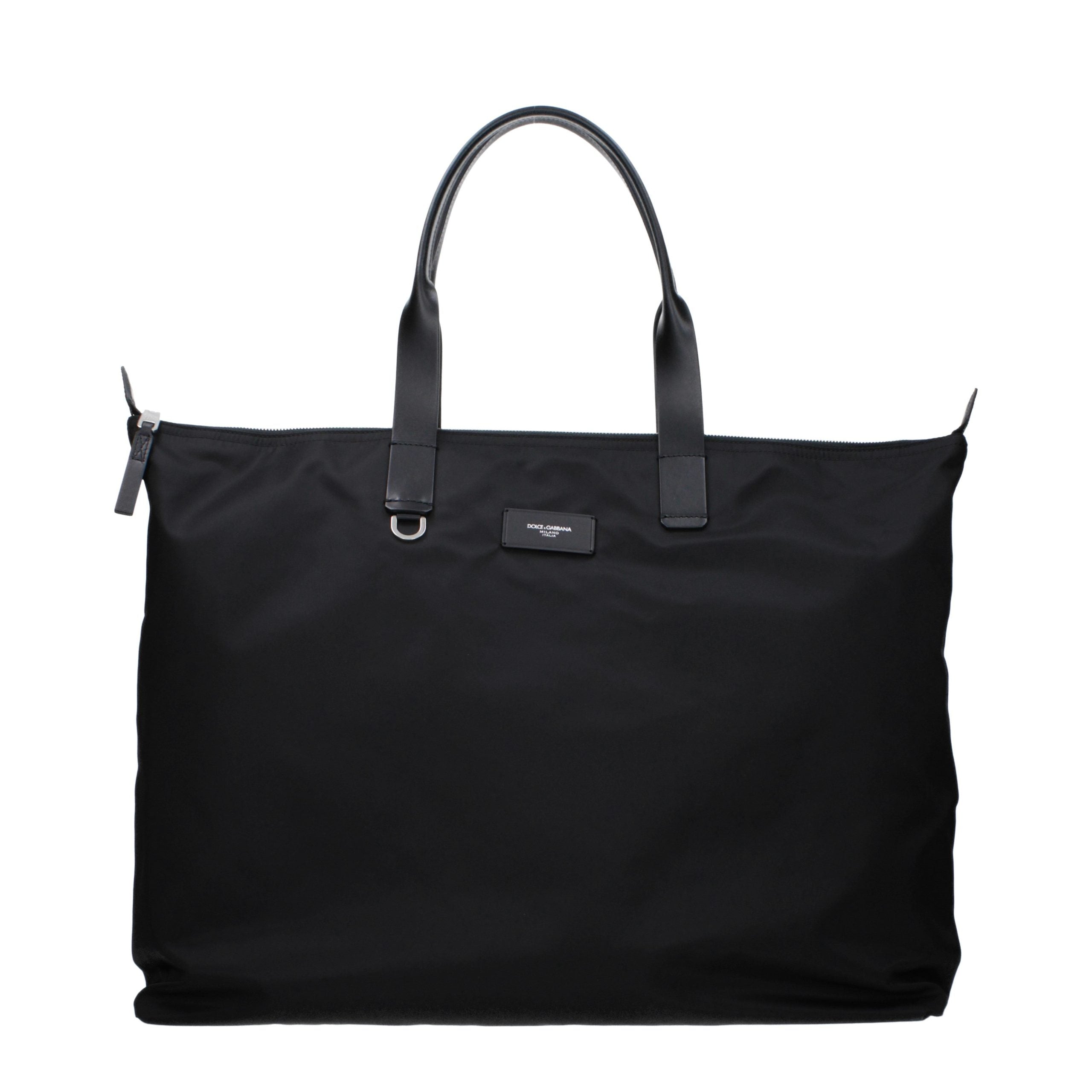 Dolce & Gabbana Black Nylon Shoulder Bag Dolce & Gabbana