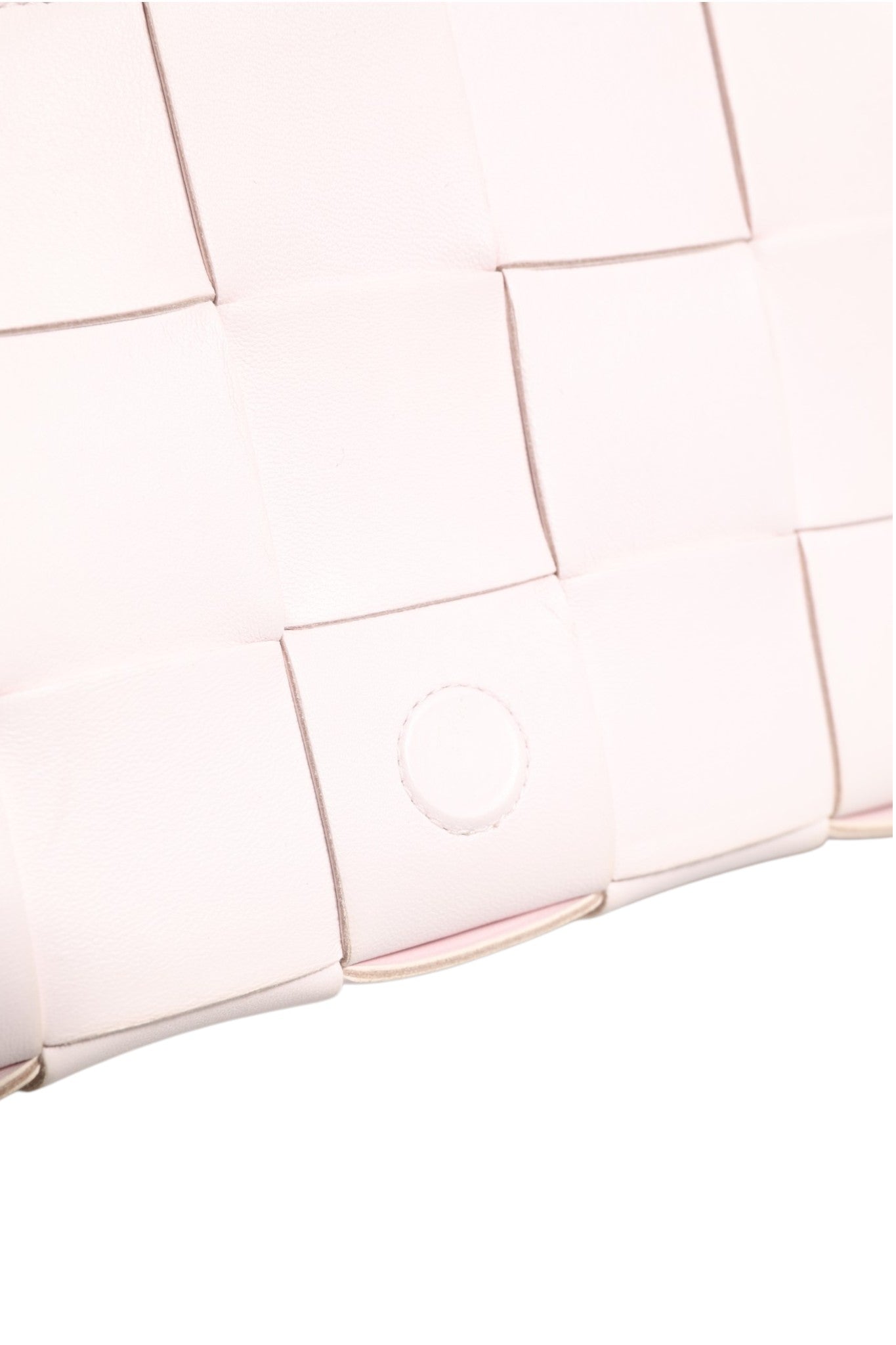 Bottega Veneta Pink Intrecciato Cassette Shoulder Bag Bottega Veneta