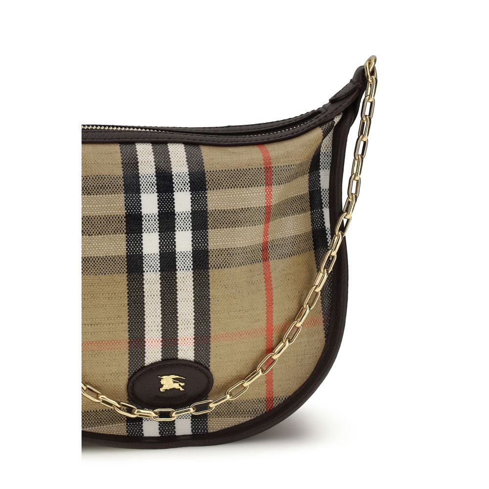 Burberry Multicolor Calf Leather Bos Taurus Shoulder Bag Burberry