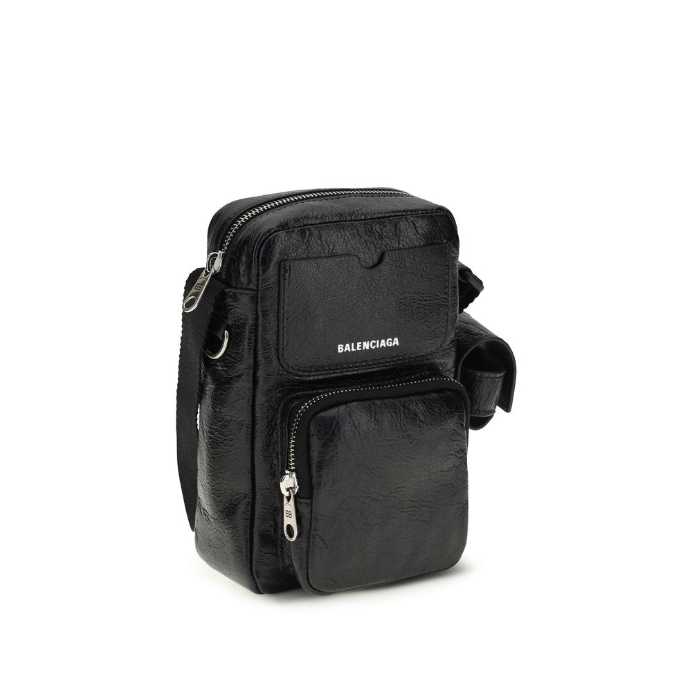 Balenciaga Black Lamb Ovis Aries Aries Shoulder Bag Balenciaga