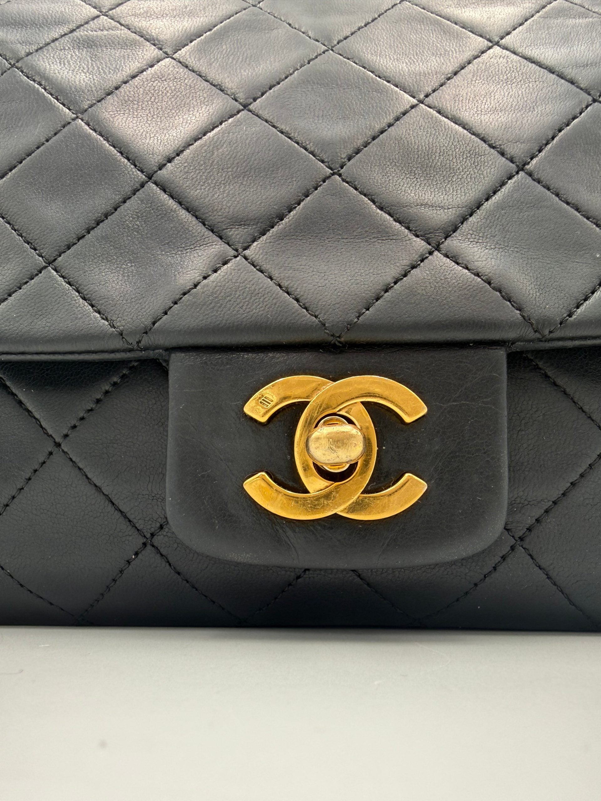 Chanel CHANEL Timeless Classic with Removable Pouch Handbag Chanel