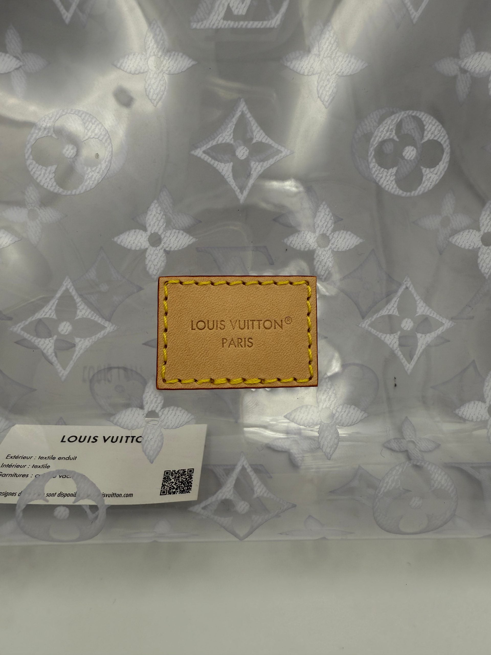 Louis Vuitton Monogram Transparent Pochette Louis Vuitton