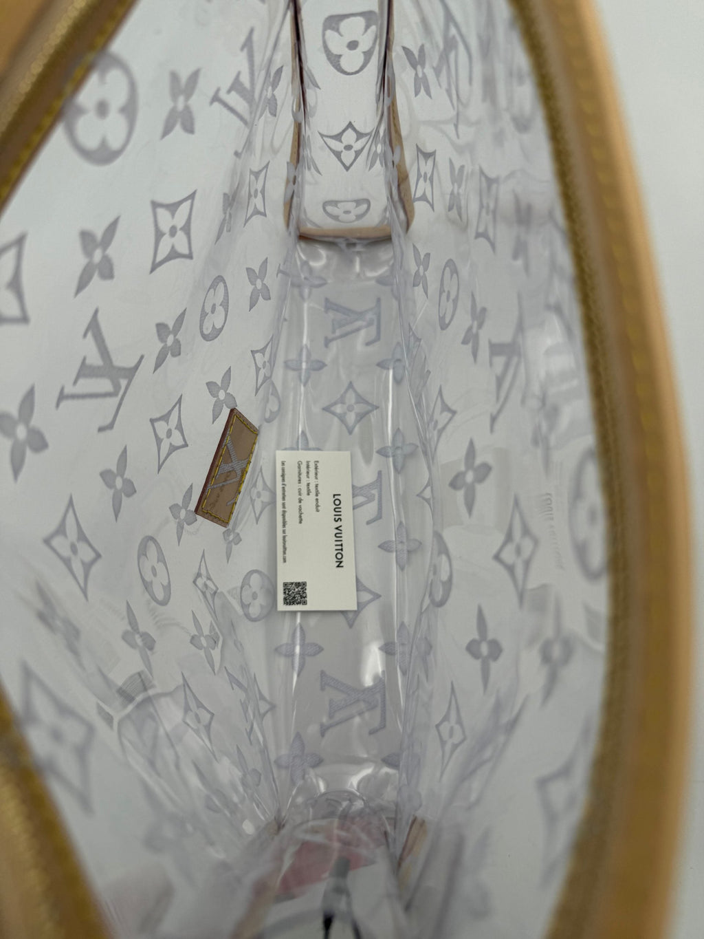 Louis Vuitton Monogram Transparent Pochette Louis Vuitton