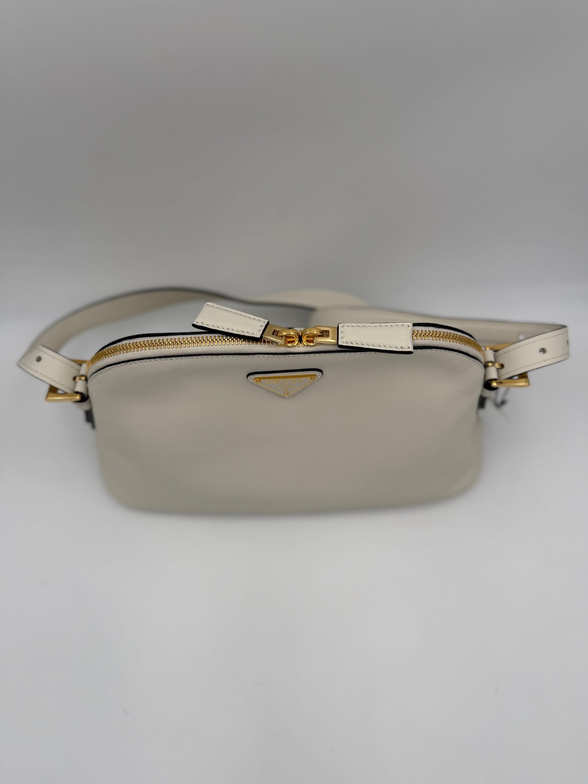 Prada PRADA Bauletto BOWLING in Leather Handbag Prada