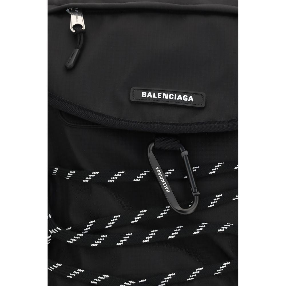 Balenciaga Black Nylon Backpack Balenciaga