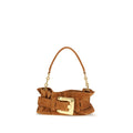 Balmain Beige Calf Leather Bos Taurus Shoulder Bag Balmain