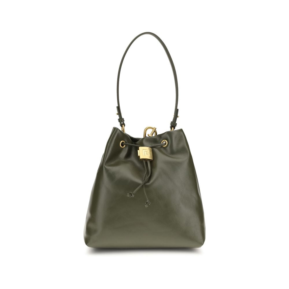 Balmain Bicolor Calf Leather Bos Taurus Backpack Balmain