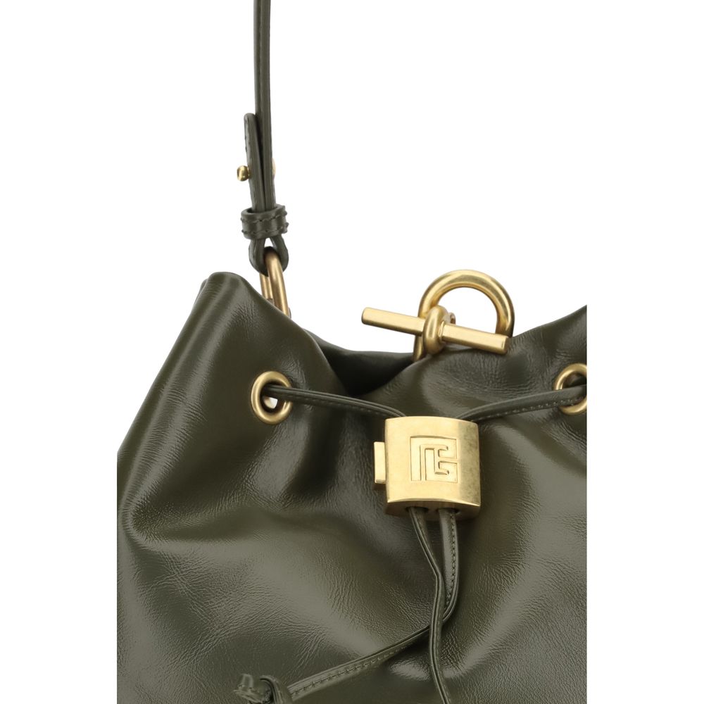 Balmain Bicolor Calf Leather Bos Taurus Backpack Balmain