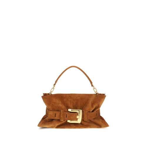 Balmain Brown Calf Leather Bos Taurus Handbag Balmain
