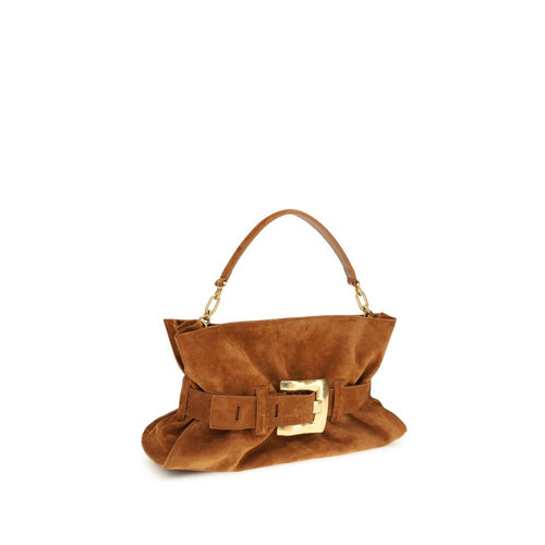 Balmain Brown Calf Leather Bos Taurus Handbag Balmain