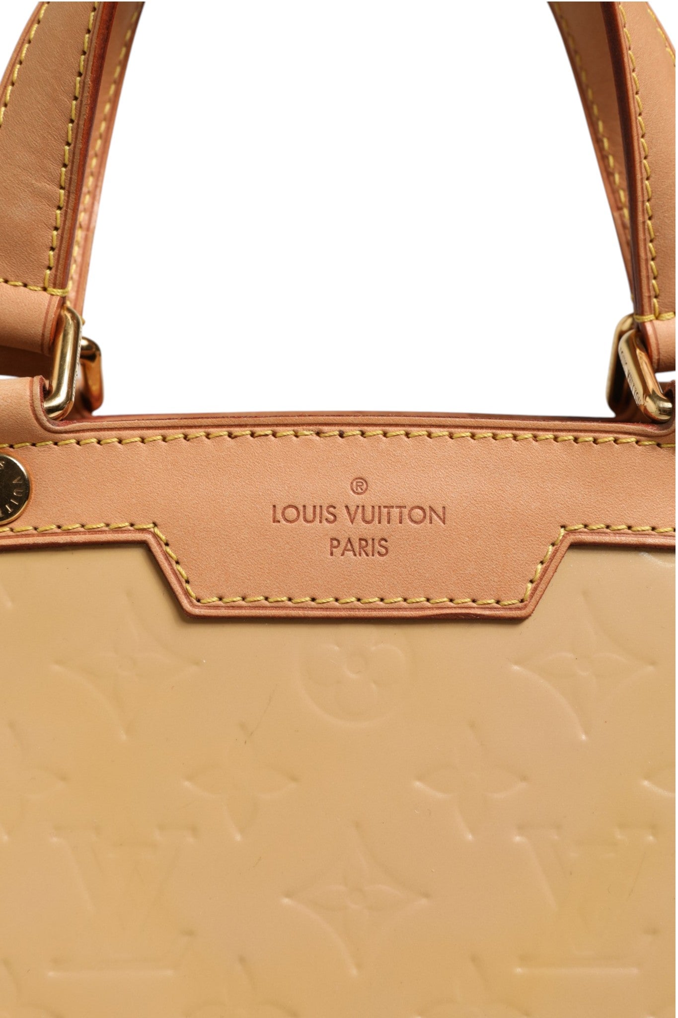 Louis Vuitton Monogram Vernis Brea MM Beige Poudre Handbag Louis Vuitton