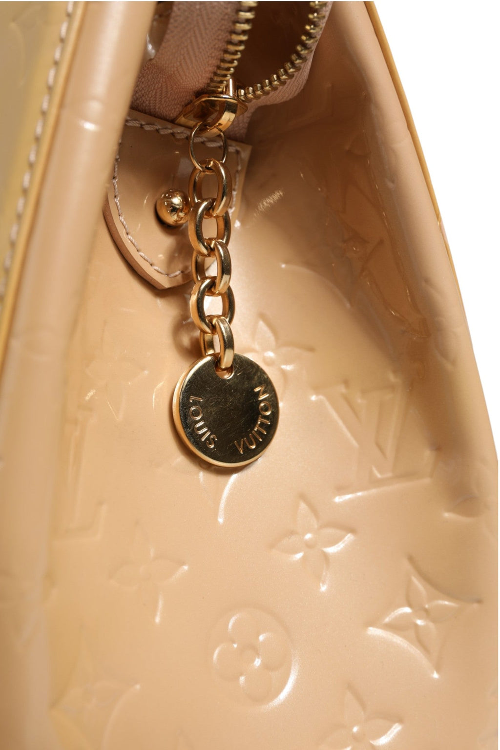 Louis Vuitton Monogram Vernis Brea MM Beige Poudre Handbag Louis Vuitton