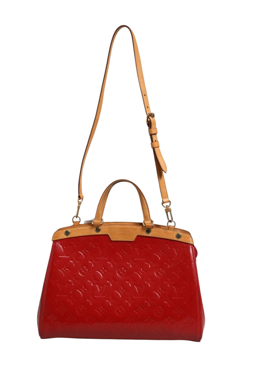 Louis Vuitton Monogram Vernis Brea MM Handbag Louis Vuitton