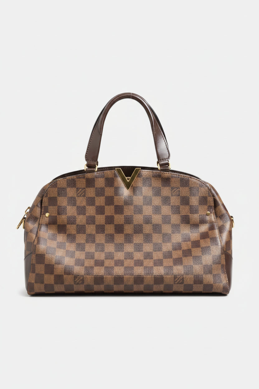 Louis Vuitton Damier Ebene Kensington Bowling Bag Louis Vuitton