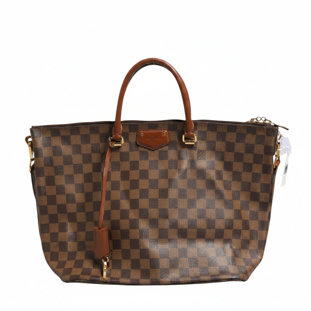 Louis Vuitton Damier Ebene Belmont Tote Bag Louis Vuitton