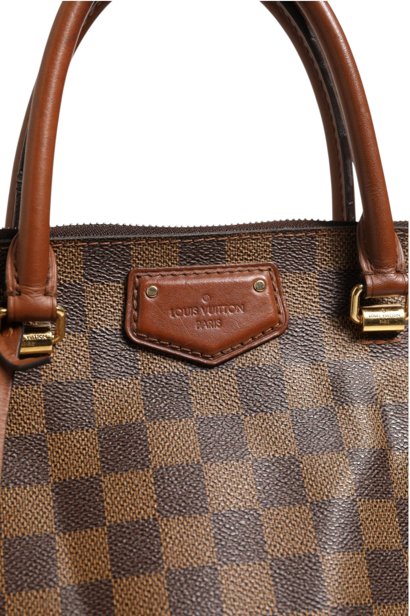 Louis Vuitton Damier Ebene Belmont Tote Bag Louis Vuitton