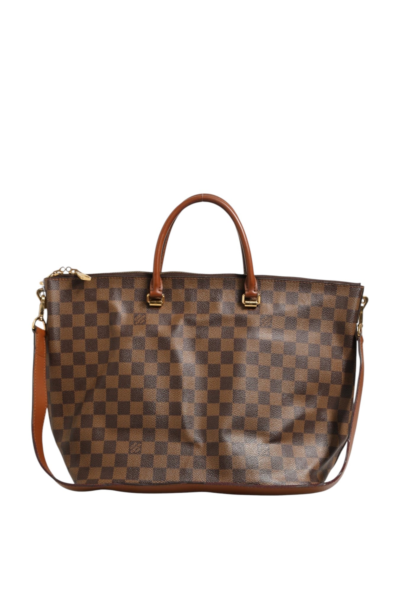 Louis Vuitton Damier Ebene Belmont Tote Bag Louis Vuitton