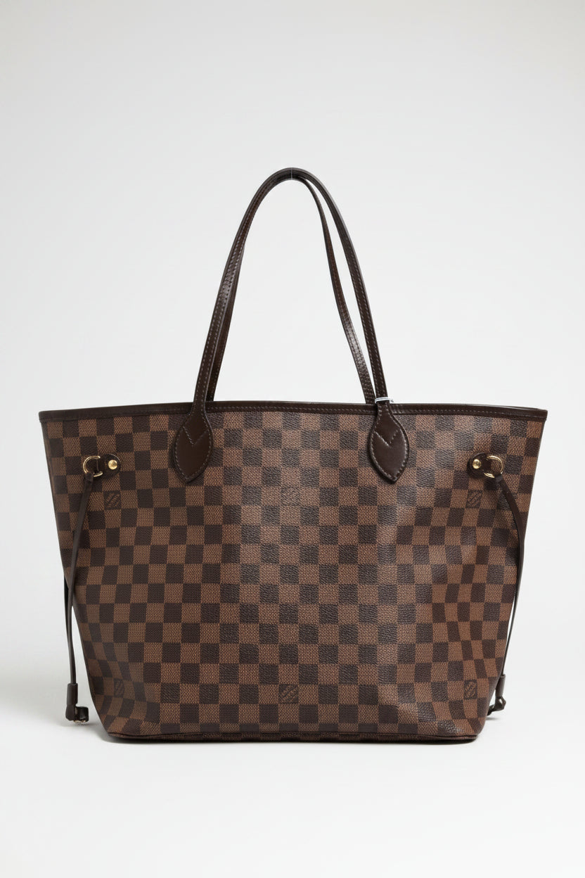 Louis Vuitton Neverfull MM Damier Ebene Tote Louis Vuitton