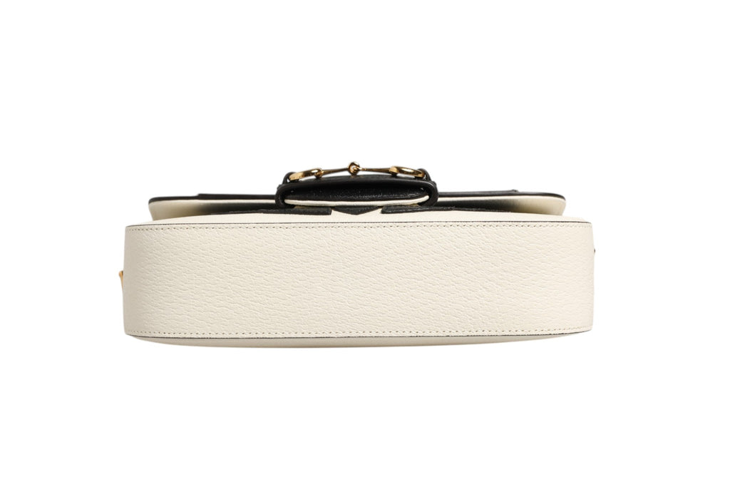 Gucci x Adidas Horsebit 1955 Shoulder Bag Black/White Gucci