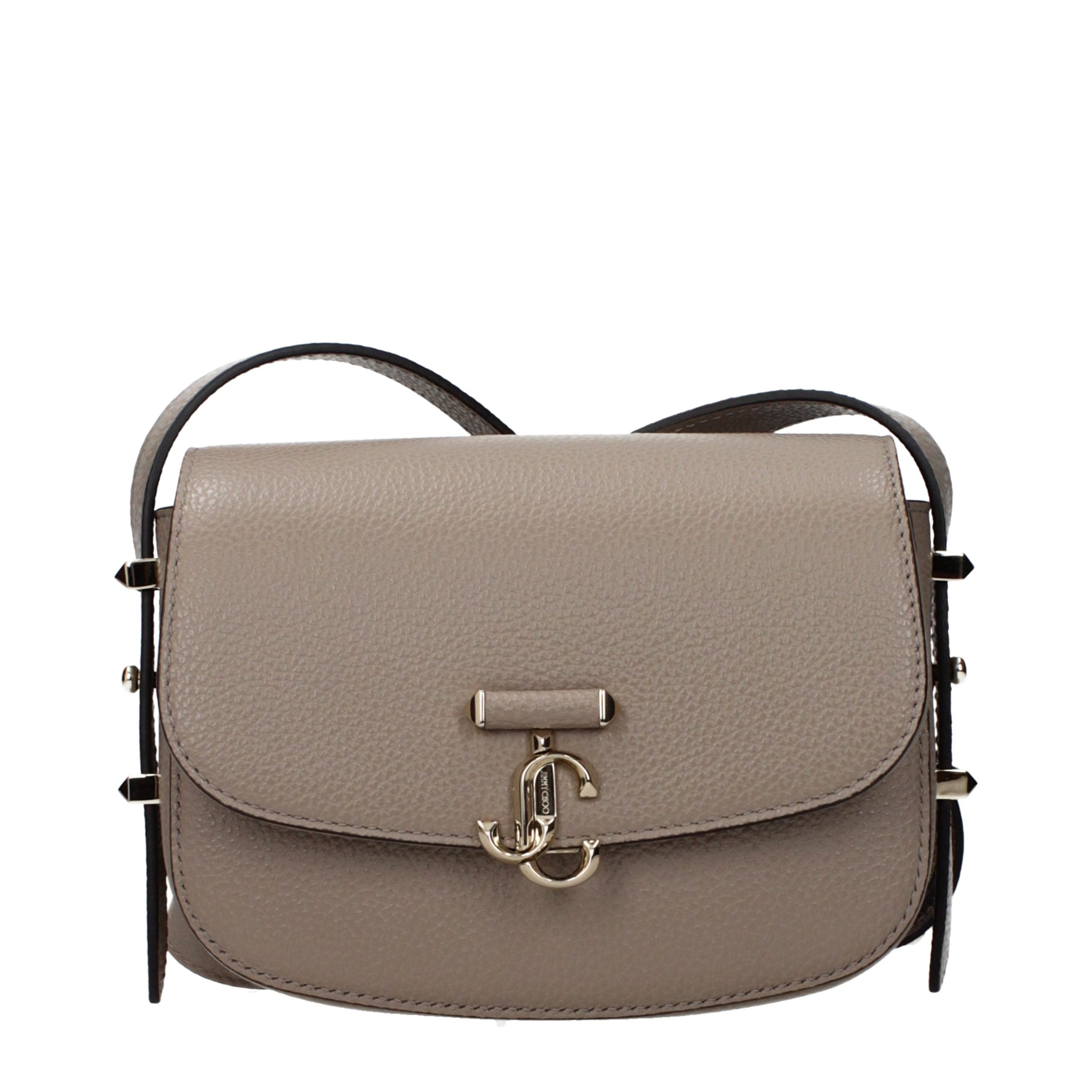 Jimmy Choo Gray Leather Crossbody Bag Jimmy Choo
