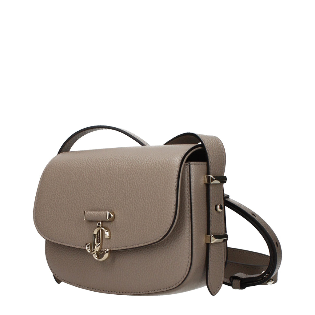 Jimmy Choo Gray Leather Crossbody Bag Jimmy Choo