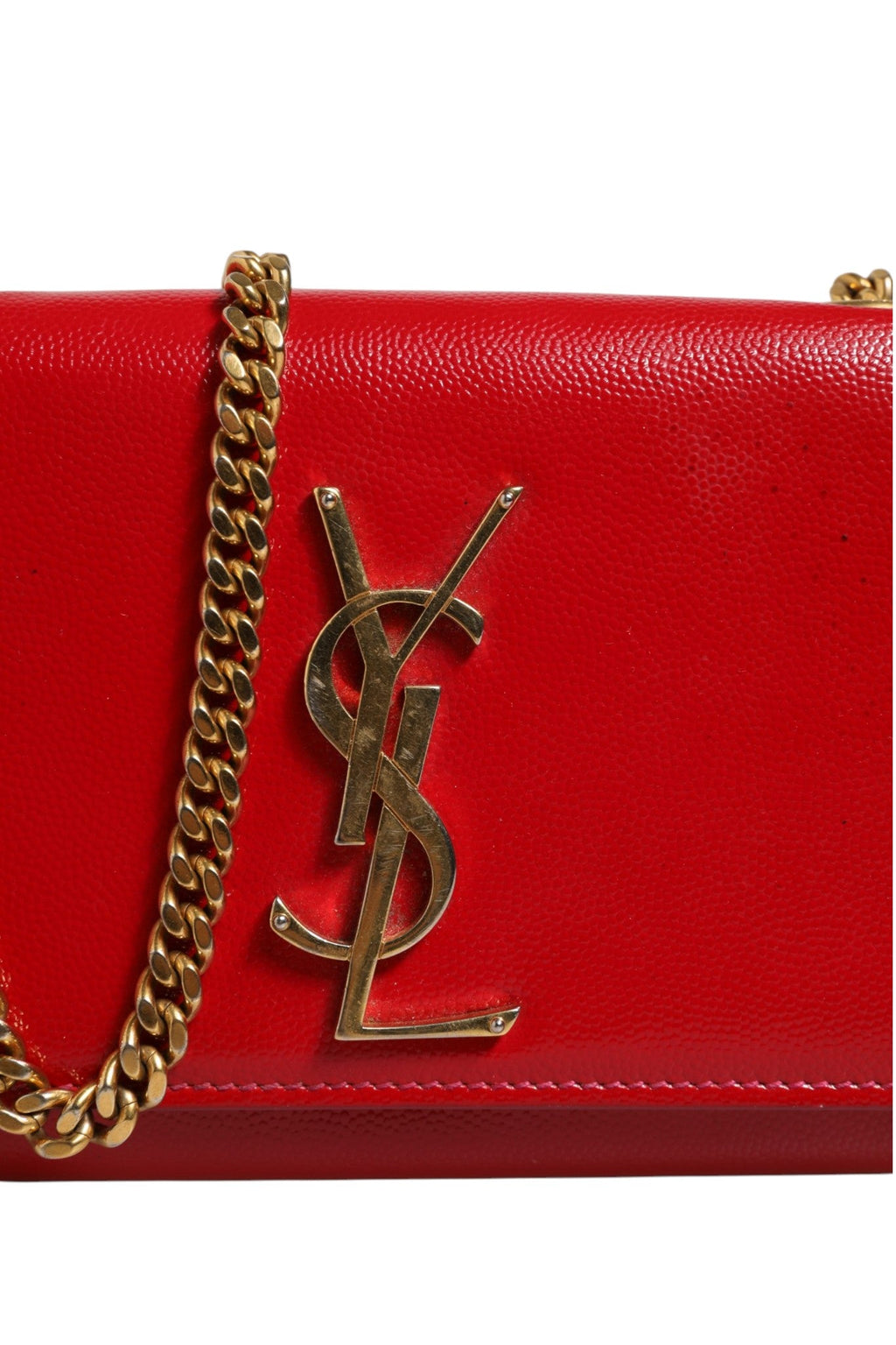 Saint Laurent Kate Red Leather Crossbody Bag Saint Laurent