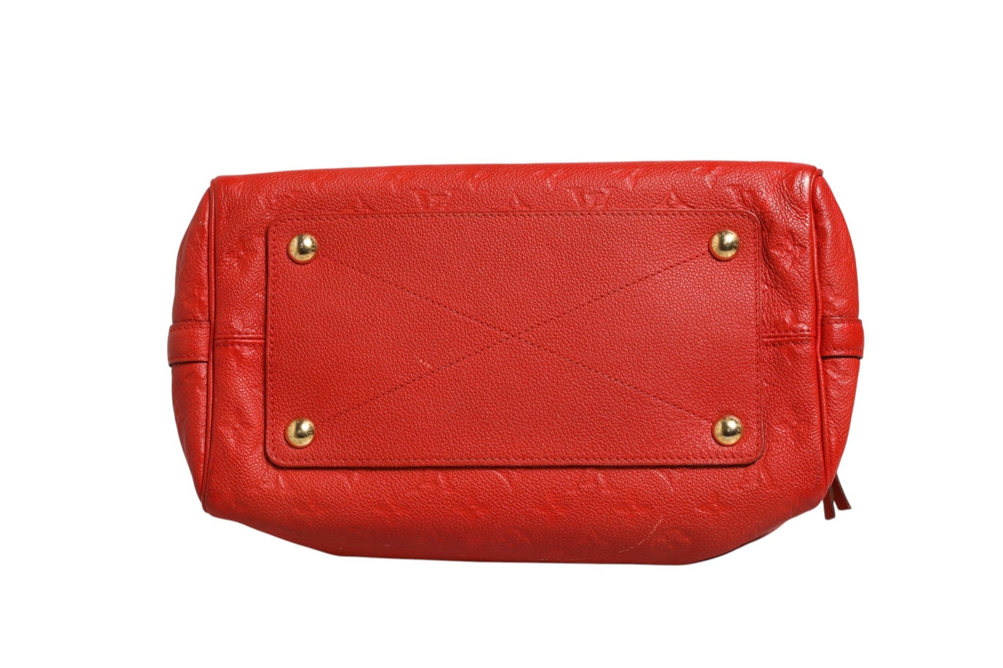 Louis Vuitton Red Monogram Empreinte Speedy Bandoulière 30 Louis Vuitton