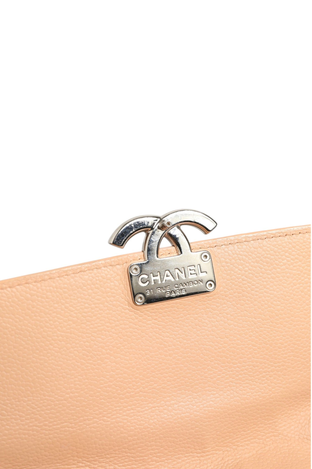 Chanel Goatskin Quilted Small CC Box Flap Bag Chanel