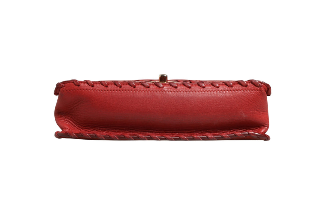 Chanel Mini Flap Bag Lambskin Braided Calfskin Gold Tone Metal Chanel