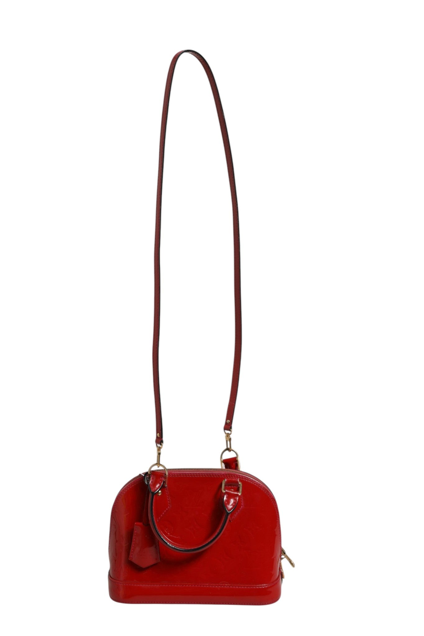Louis Vuitton Monogram Vernis Alma BB in Pomme D’Amour Louis Vuitton