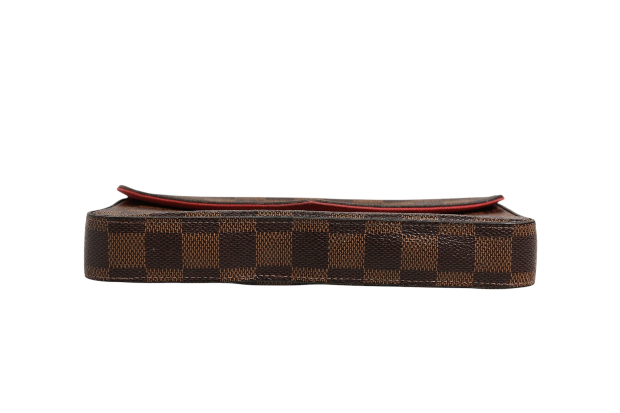 Louis Vuitton Damier Ebene Pochette Félicie Chain Wallet Louis Vuitton