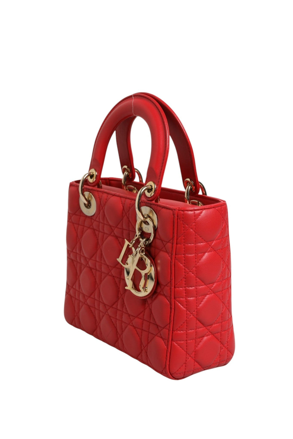 Christian Dior Lady Dior Cannage Leather Handbag Christian Dior