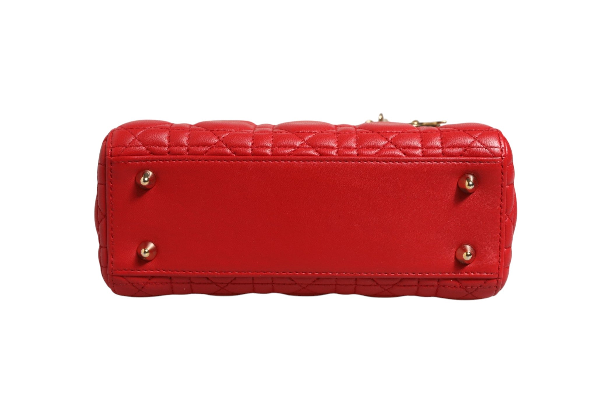 Christian Dior Lady Dior Cannage Leather Handbag Christian Dior