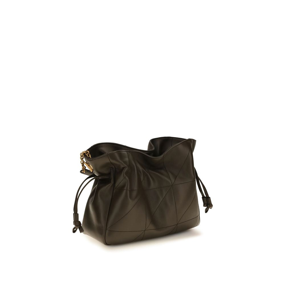 Saint Laurent Bicolor Lamb Ovis Aries Aries Clutch Bag Saint Laurent