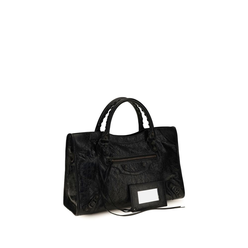 Balenciaga Black Lamb Ovis Aries Aries Shoulder Bag Balenciaga