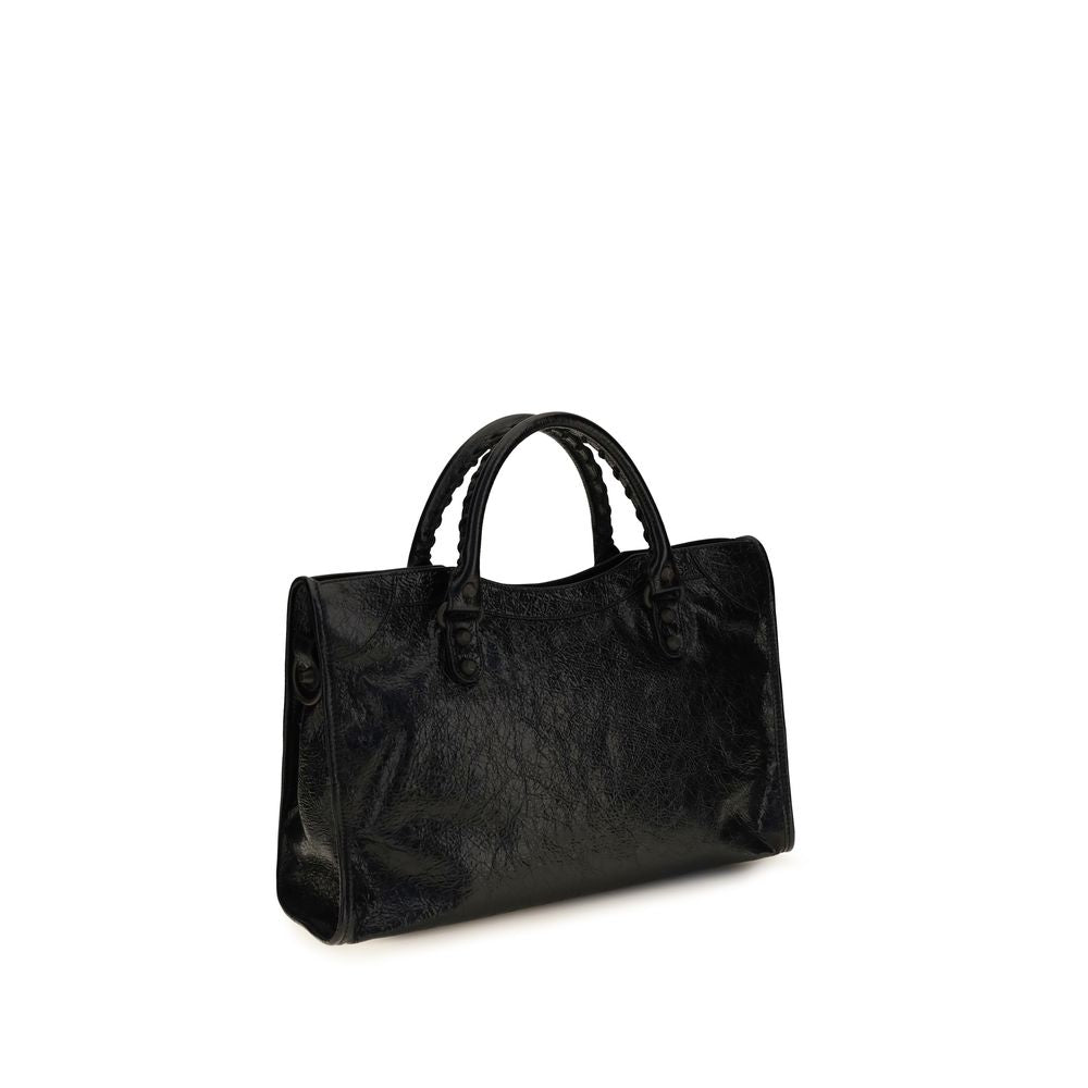 Balenciaga Black Lamb Ovis Aries Aries Shoulder Bag Balenciaga