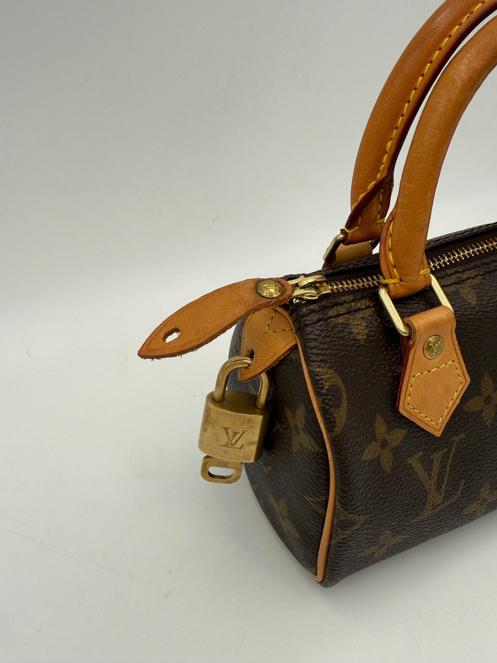 Louis Vuitton LOUIS VUITTON Nano Speedy Monogram Handbag Louis Vuitton