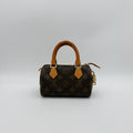 Louis Vuitton LOUIS VUITTON Nano Speedy Monogram Handbag Louis Vuitton