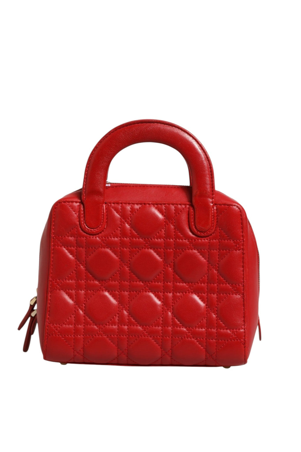 Christian Dior Small Dior Toujours Bag Black Macrocannage Calfskin Christian Dior