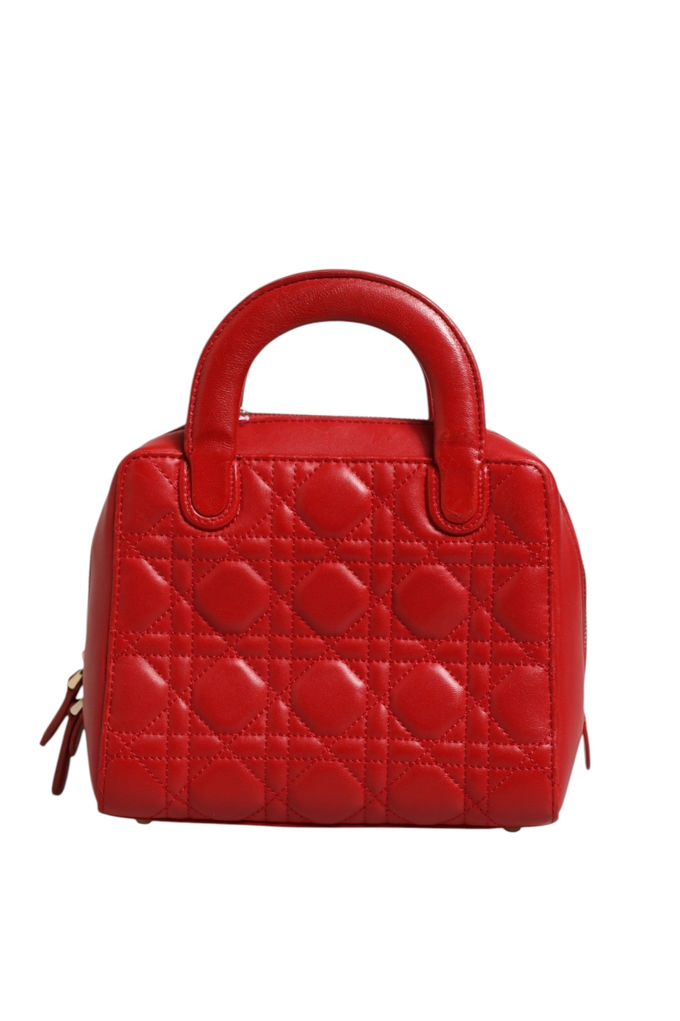 Christian Dior Small Dior Toujours Bag Black Macrocannage Calfskin Christian Dior