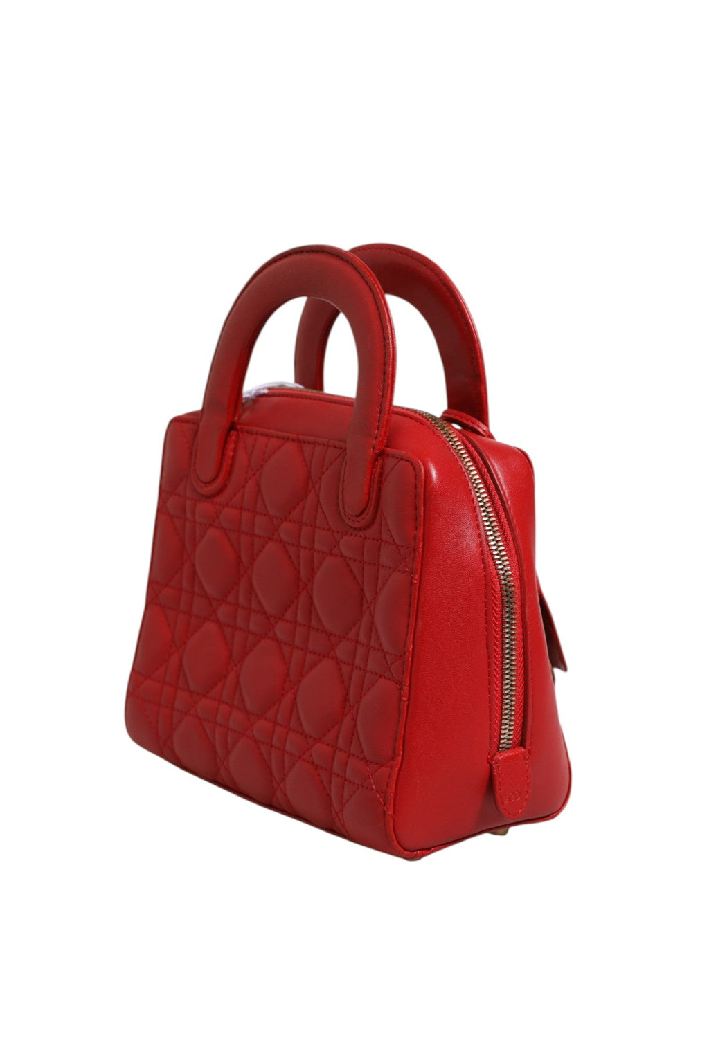 Christian Dior Small Dior Toujours Bag Black Macrocannage Calfskin Christian Dior