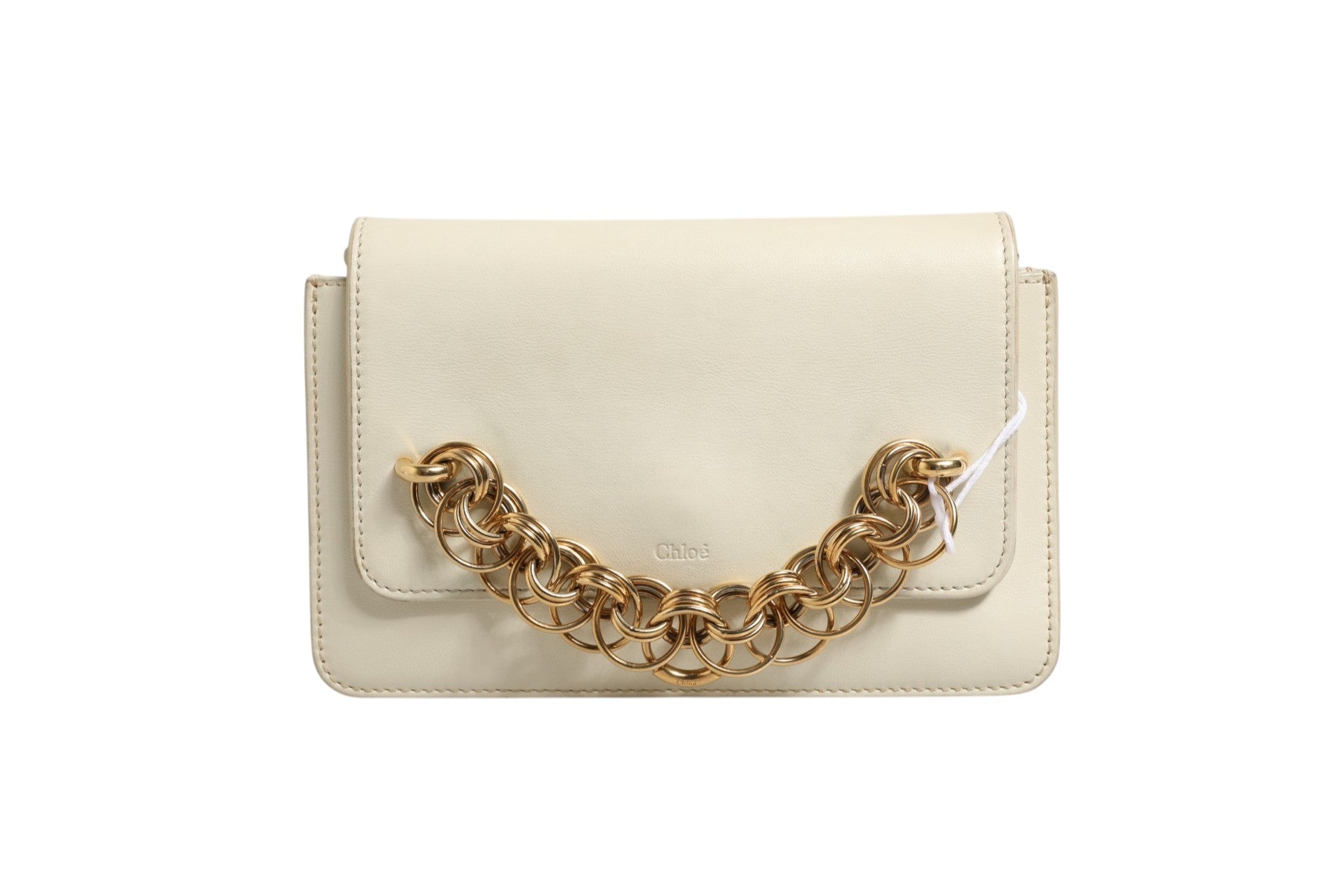 Chloé Drew Bijou Leather Clutch Small Chloé